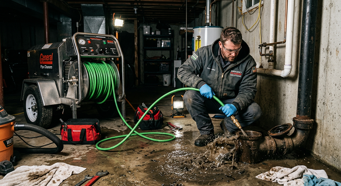 débouchage canalisation enterrée urgence Herblay