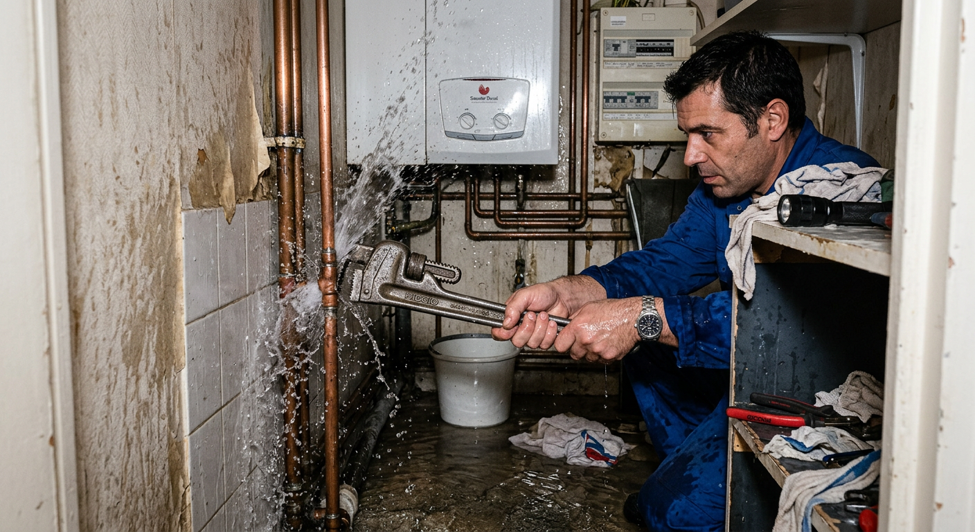 réparation urgente fuite eau pavillon Herblay